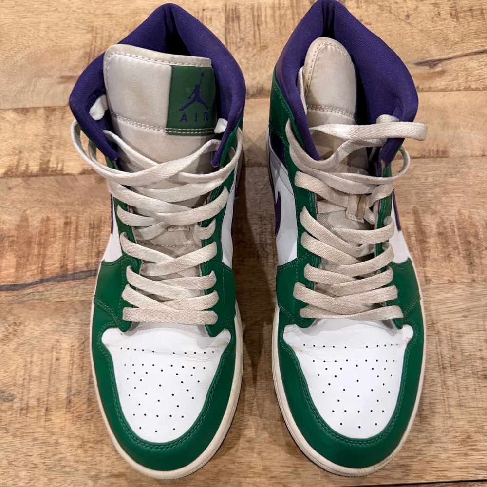 Air Jordan 1 Mid "Incredible Hulk"Mens Size 10